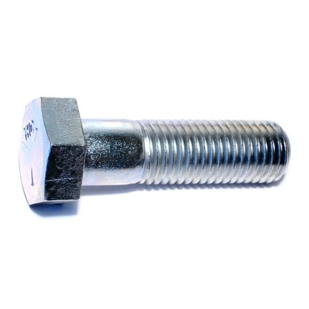 

1 -8 x 3-1/2 Zinc Plated Grade 5 Steel Coarse Thread Hex Cap Screws CSHS5-792