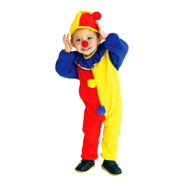 EeaseMX Disfraz de payaso divertido para niños, de manga larga, para cosplay, Halloween, mascarada y actuación (M)