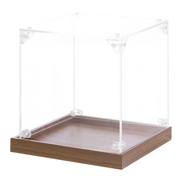 Exhibidor Acrílico Único Bargains, Caja de Exhibición Transparente de 6''x6''x6'' Organizador de Almacenamiento a Prueba de Polvo para Coleccionables y Figuras de Acción