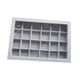 thumbnail image 2 of Caja organizadora de joyas, caja de terciopelo, caja de almacenamiento portátil de escritorio, estuche de joyería para anillos, aretes, pendientes de, 2 of 7