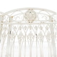 thumbnail image 6 of SAFAVIEH Ally Darling Outdoor Patio Wrought Iron Tree Bench, Antique White, 6 of 9