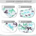 thumbnail image 2 of joogoo Girls' Leggings Green Bows Yoga Pants 6T, 2 of 8
