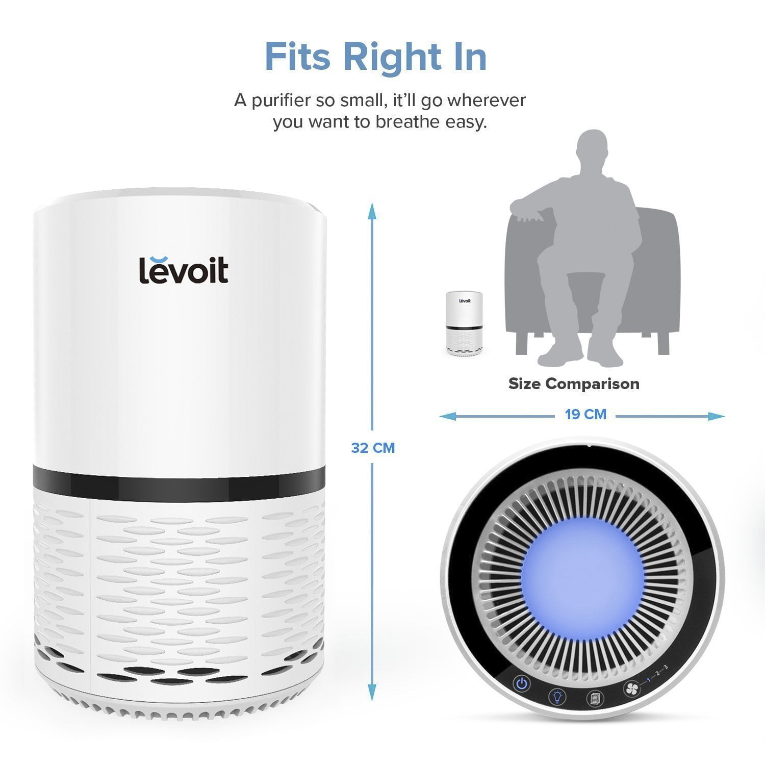 Filter Bros LV-H132 compatible with LEVOIT True HEPA Air Purifier Repl –  Filter Bros Hand Crafted Living
