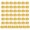 Gold, variant on Fifty Decorative Candy Boxes With Built In Handle For Easy Transport