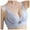 Gray, variant on Bigersell Wirefree Push up Bra Summer Front Cross Bra Lace Bra Style R1501 V-Neck Lightly Lined Bras Hook and Eye Bra Closure Women Size Padded Tank Tops Navy XL