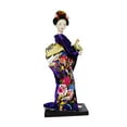 thumbnail image 3 of Figura de muñeca con kimono japonés, escultura, regalo, estatuilla de dama, estatua coleccionable para estantería, oficina, sala de estar Estilo C, 3 of 8