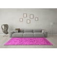 thumbnail image 3 of Ahgly Company Indoor Rectangle Oriental Pink Traditional Area Rugs, 6' x 9', 3 of 4