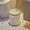 White, variant on Household Garbage Bag With Pressure Ring Garbage Bin High Aesthetics Value Kitchen Toilet Large Garbage Bin Gray And White Color Blocked With Handle