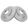 thumbnail image 2 of TRQ Front Performance Brake Rotors Set Premium G-Coated Fits Select 2014-2020 Mini Cooper, 2 of 6