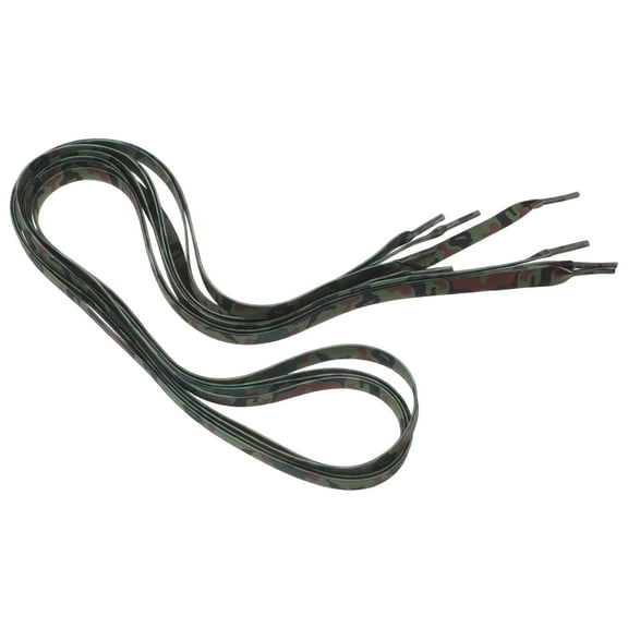 WORGEOUS 2 Pairs Of Fashionable Shoelaces Sports Patchwork Replacement Shoelaces Camouflage Work Boot Laces Athletic Shoe Laces Replacement