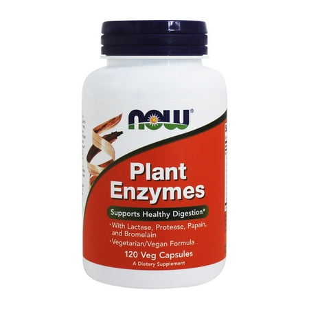 NOW Foods - Plant Enzymes - 120 Vegetarian