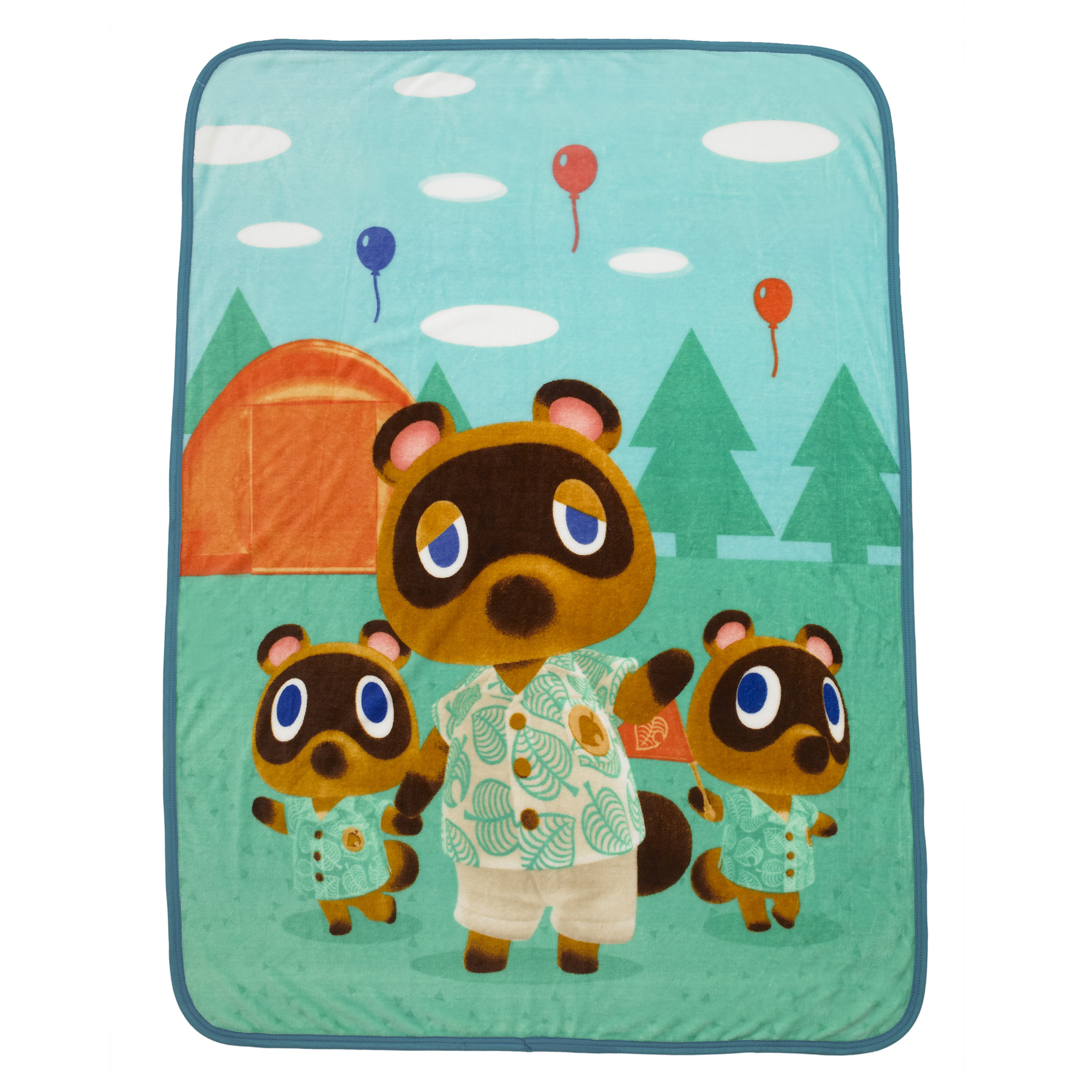 Animal Crossing Kids Silky Soft Plush Throw Blanket, 40 x 50, Gaming Bedding, Green - image 2 of 6