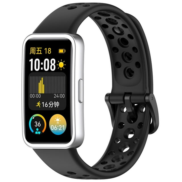 Pulsera de silicona deportiva de color sólido a prueba de sudor con ajuste cómodo y amplia compatibilidad compatible con Smartwatch