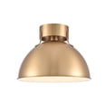 thumbnail image 1 of Zayne 12'' Wide 1-Light Semi Flush - Brushed Gold, 1 of 3