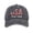 Black, variant on Unisex Distressed Washed Casual Baseball Cap with Trendy USA Flag and Letter Pattern - Breathable Cotton Hat for Outdoor Sports, Hiking, and Daily Wear in Brown