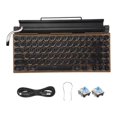 thumbnail image 1 of Retro Typewriter Keyboard Wireless Bluetooth Mechanical Keyboards, 1 of 5