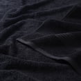 thumbnail image 4 of Superior Derry Solid Egyptian Cotton 4-Piece Bath Towel Set, Black, 4 of 13