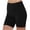 #1-Black, variant on Azrian Womens Yoga Shorts,Fashion Womens Yoga Leggings Fitness Running Gym Ladies Solid Sports Active Three Minutes Active Shorts M-XXXL Size on