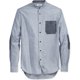 thumbnail image 1 of William Rast Wyatt Camisa de manga larga con botones para hombre, gris, mediano, 1 of 1