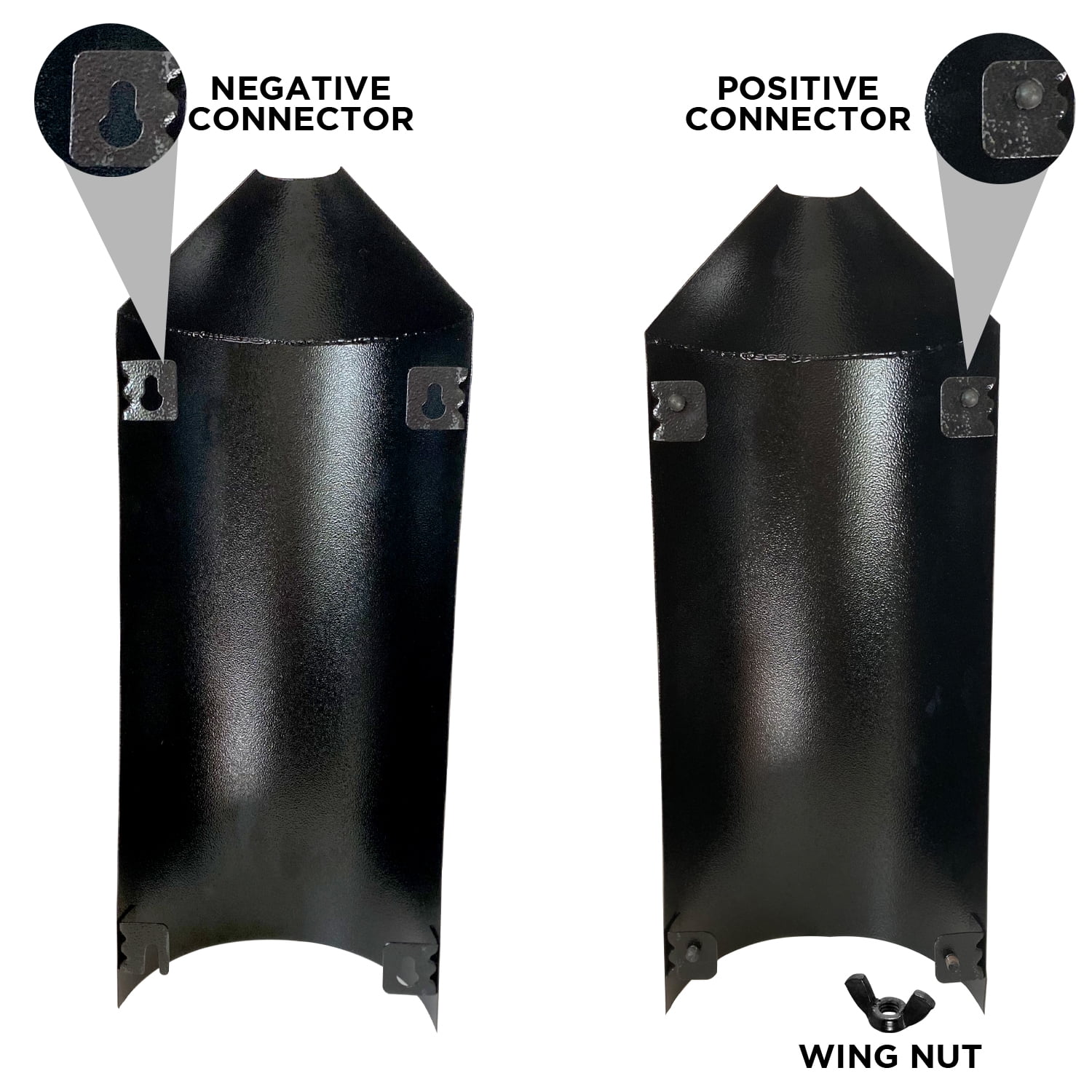 Panacea Products Metal Pole Mount Squirrel Baffle, 15 Inch Black