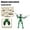 Green, variant on T13 Action Figure Set, Titan 13 Robot Action Figure 3D Printed robo 13 Action Figure Articulated, for Collectors Desktop Decorations Gold