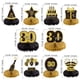 thumbnail image 2 of Gexolenu 10 Piezas Centros De Mesa De Panal De 30 Cumpleaños Oro Negro Saludos A 30 Años Centros De Mesa De Cumpleaños Adornos De Mesa Para Decoraciones De 30 Cumpleaños 30 Fabulosos Suministros De De, 2 of 3