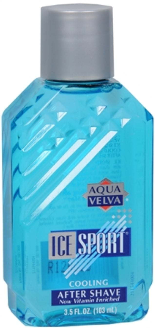 3 Pack - Aqua Velva Ice Sport Cooling After Shave 3.50 oz