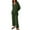 Army Green, variant on qolati Women's 2 Piece Outfit 2024 Fall Button Knit Pullover Sweater and Wide Leg Pants Sweatsuit Trendy Clothes Loungwear Matching Sets
