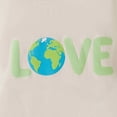 thumbnail image 4 of zaveiop Kids Toddler Little Boys Girls Earth Day Shirt Short Sleeve Funny Letters Print Planet T-Shirt Top (Beige, 5-6 Years), 4 of 7