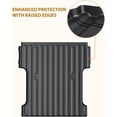 thumbnail image 6 of Telyswee Truck Bed Mat for 2017-2024 Ford Super Duty F250 F350 F450 6.75 Feet(81.9 inches) Bed, All Weather TPE Heavy Duty Pickup Bed Liner Cargo Mat, 6 of 7