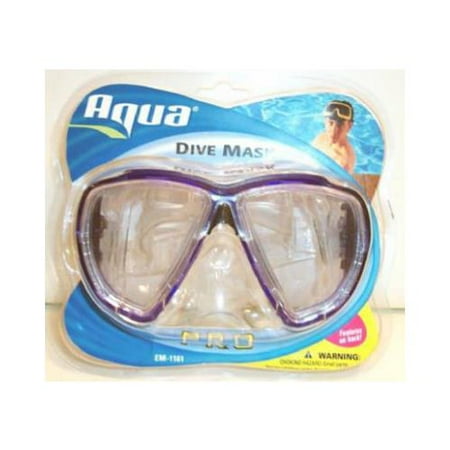 Temp Glass - Aqua Leisure Ind AQM10392 Temp Glass Dive Mask