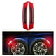 thumbnail image 3 of 2x Tiras Reflectantes para Puerta de Coche, Anticolisión, Advertencia Impermeable, Que en La Oscuridad, Cinta Reflectora, de Señal Par - Rojo Negro negro rojo Soledad tira de advertencia de seguridad del coche, 3 of 9