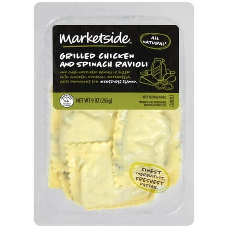 Marketside Grilled Chicken & Spinach Ravioli, 9 oz