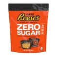 thumbnail image 2 of Reese's Zero Sugar Miniatures Dark Chocolate Peanut Butter Cups Candy, Bag 5.1 oz, 2 of 9