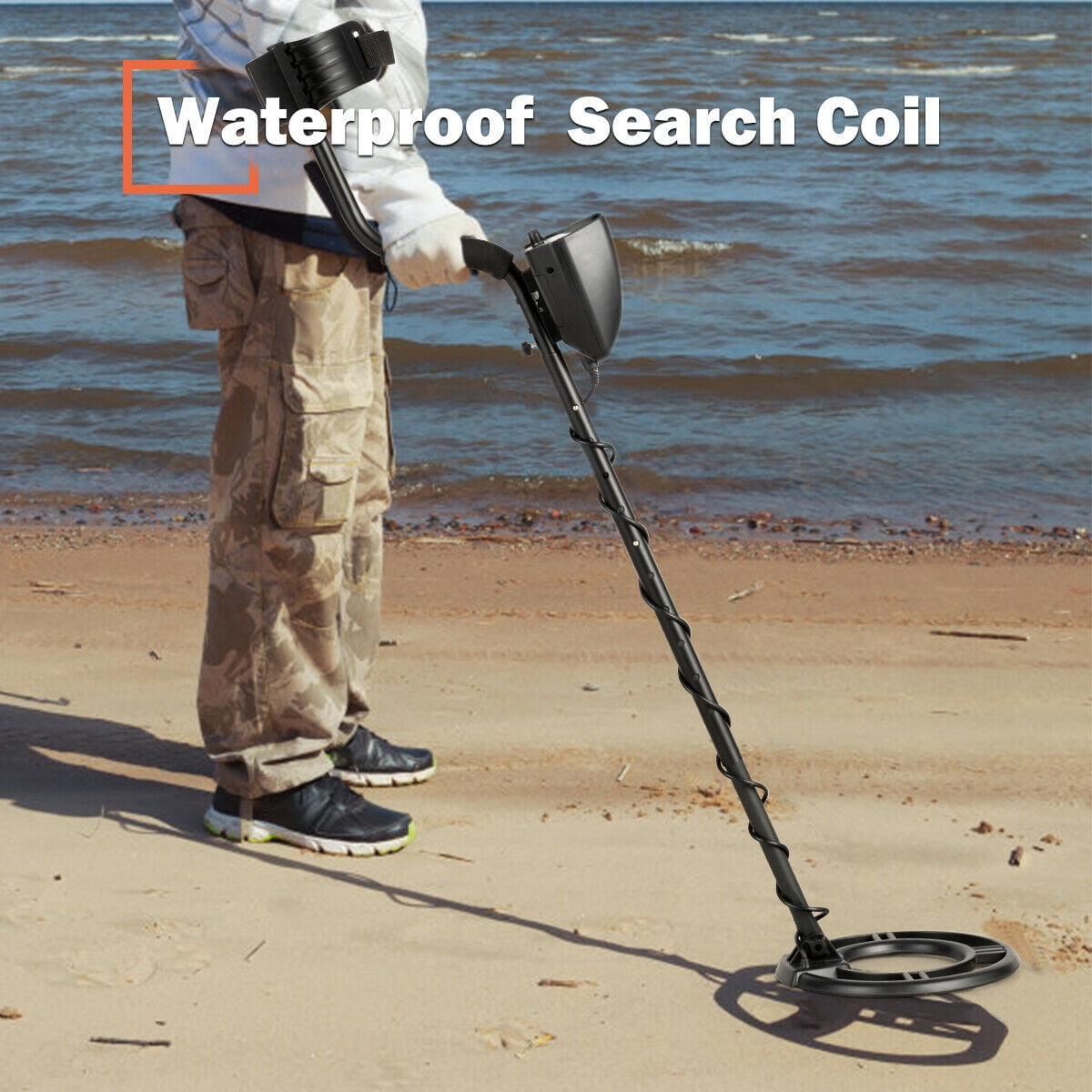 Gymax High Accuracy Metal Detector Kit W/Display Waterproof Gymax High Accuracy Metal Detector Kit W/Display Waterproof