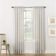 thumbnail image 4 of No. 918 Millennial Emily Solid Sheer Rod Pocket Single Curtain Panel, 4 of 7
