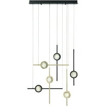 Eurofase Lighting - Barletta - 36W 6 LED Chandelier-23.5 Inches Tall and 7.75