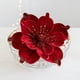 thumbnail image 4 of Uuiauoio Glitter Magnolia Stem Christmas Tree Decoration Realistic Floral Wreath Accent for Holiday Home Party Festive Decor, 4 of 6