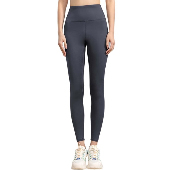 Women's Leggings Yoga Pants JIANLAI Stretch Solid Color Athletic Workout Pants, Soft Breathable Non‑See‑Through Active Bottoms For Gym Fitness Running Jogging Lounging Travel Daily Casual Outfits