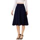 thumbnail image 1 of INSPIRE CHIC Falda midi de una línea con estampado floral para mujer Faldas vintage de gasa de verano Azul XS, 1 of 5