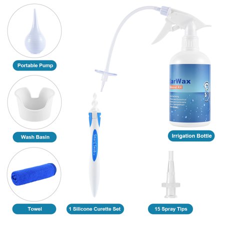 Ear Cleaning Kit Earwax Removal Kit Ear Irrigation Kit For Adults Children 15 Spray Tips Curette Set Walmart Canada Ear Cleaning Kit Earwax Removal Kit Ear Irrigation Kit For Adults Children 15 Spray Tips Curette Set Walmart Canada