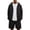 26#Black, variant on Mens Tracksuit Casual 2 Piece Quick-drying Hooded Coat With Sun Shorts Set Athletic Jogging Sports Outfits Purple L