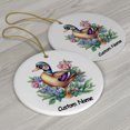 thumbnail image 4 of Wood Duck Ornament, Bird Ornament with Wood Duck Design, Ornament for Animal Lovers, Gift for Women, Men, Boys, Girls, Gift for Birthdays & Christmas, Christmas Ornament 2025, 4 of 5