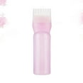 thumbnail image 1 of HEALEEP Hair Applicator Bottle Pink Plastic Durable Lightweight for Home Salon Use, 1 of 8