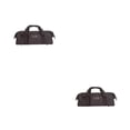 thumbnail image 1 of Advancent Bolsa de almacenamiento de herramientas multifuncional, tienda de campaña, caja de clavos con clavija, gran capacidad, artículos Negro 2piezas, 1 of 1
