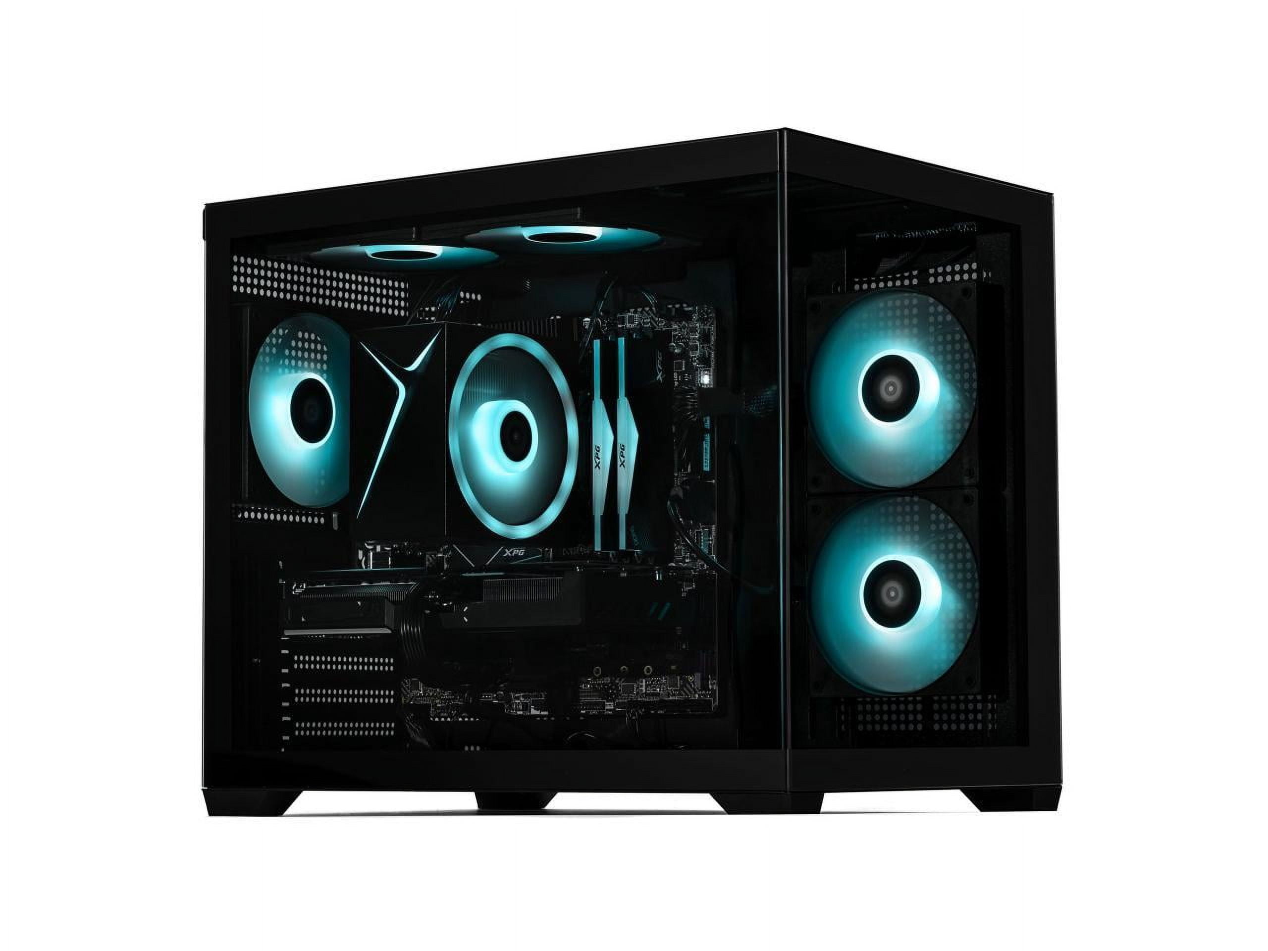 STORMCRAFT Gaming PC SIRIUS Intel Core i5-14400F Intel Arc B580 12GB OC ASROCK – AI Powered 32GB (16Gx2) DDR5 RGB 6000MHz 1TB NVMe SSD 650W PSU Windows 11 Home - SI1440FCB-B58N1