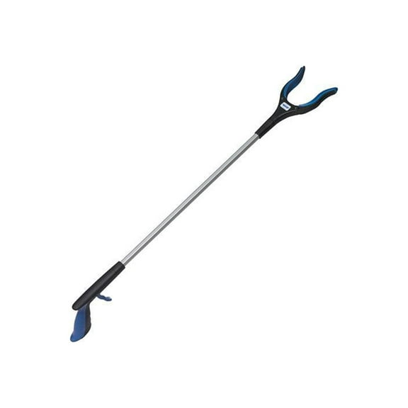 Ettore 49036CT Grip 'n Grab Multipurpose Pickup Tool, 32" Reach - Lightweight, Rust Proof - Aluminum, Plastic - Blue - 6 / Carton