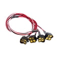 thumbnail image 2 of Fiocias 4 Pieces RC Car Top Light LED Roof Spotlight Upgrade Kit With Three Dynamic Lighting Modes PP Material Compatible With CH3 Remote Control Suitable for Crawler Car Off-Road Vehicle 4 Light, 2 of 8