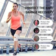 thumbnail image 4 of Knee Braces for Knee Pain Women Men,Open Patella Knee Compression Sleeve with Adjustable Straps for Working Out,Knee Support, 4 of 5