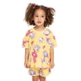thumbnail image 2 of Hello Kitty and Friends Toddler Girls' Short Sleeve Graphic Tee and Matching Shorts Set, 2-Piece, Sizes 12M-5T, 2 of 7